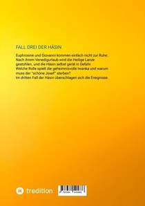 Die Maske des Königs Krimi Niederbayern Venedig Humor achterzijde