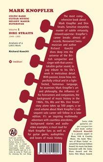 Mark Knopfler (Volume 1, Dire Straits) - the real 500-page book achterzijde