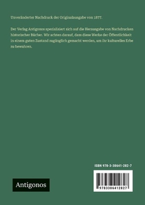 Die Erfüllung der Zeiten achterzijde