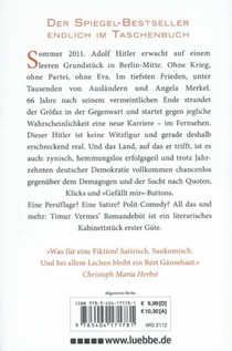 Er ist wieder da achterzijde
