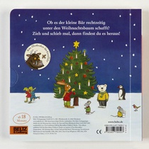 Frohe Weihnachten, kleiner Bär achterzijde