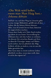 Die Mitternachtsbibliothek achterzijde
