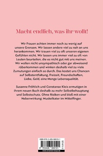 Halte den Kopf hoch und den Mittelfinger höher achterzijde