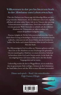 Dream of the Jet-Black City achterzijde