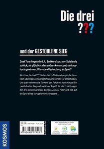 Die drei ??? und der gestohlene Sieg achterzijde