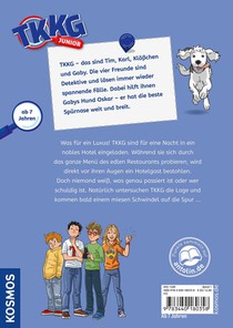 TKKG Junior, 1, Hochstapler im Hotel achterzijde
