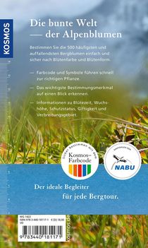 Blumen der Alpen achterzijde