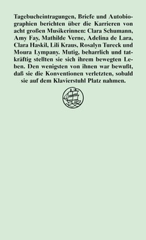 Frauen mit Flügel. Lebensberichte berühmter Pianistinnen achterzijde