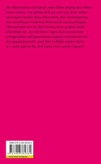 Anne Elliot oder Die Kunst der Überredung achterzijde