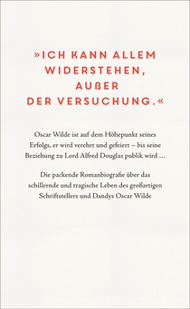 Das Bildnis des Oscar Wilde achterzijde