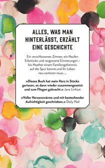 Die Sammlerin der Erinnerungen achterzijde