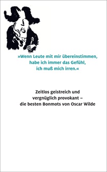 'Ich kann allem widerstehen außer der Versuchung' achterzijde