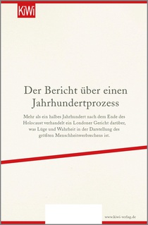 Der Holocaust vor Gericht achterzijde
