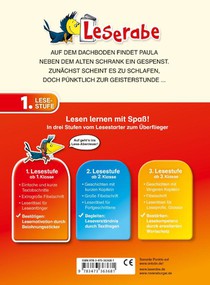 DAS GESPENST AUF DEM DACHBODEN - Leserabe 1. Klasse - Erstlesebuch für Kinder ab 6 Jahren achterzijde