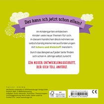 Im Kindergarten: Schneiden und Kleben achterzijde