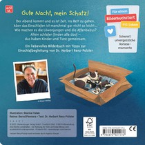 Müde und geborgen achterzijde