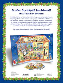 Mein großer Sachen suchen Adventskalender achterkant