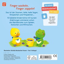 Fingerspiele für Klitzekleine achterzijde