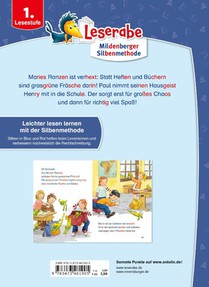 Schulgeschichten - Silbe für Silbe lesen lernen - Leserabe ab 1. Klasse - Erstlesebuch für Kinder ab 6 Jahren achterzijde