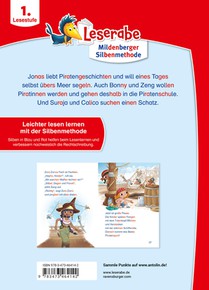 Leserabe mit Mildenberger Silbenmethode - Wilde Piratenabenteuer achterzijde