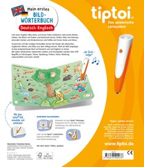 tiptoi® - Mein erstes Bild-Wörterbuch Deutsch-Englisch achterzijde