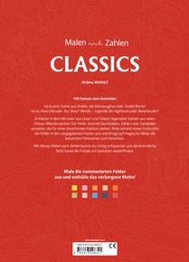 Disney - Malen nach Zahlen: Classics achterzijde