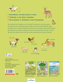 Mein erstes Wimmelbuch: Tierkinder achterzijde