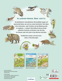 Mein erstes Wimmelbuch: Wo unsere Tiere wohnen achterzijde