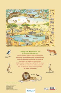 Riesen-Wimmelbuch: Das Riesen-Tiere-Wimmelbuch achterzijde