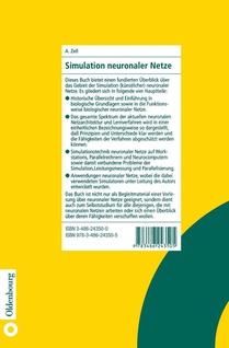 Simulation Neuronaler Netze achterzijde