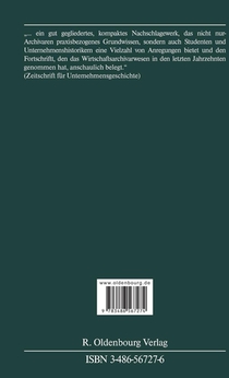 Handbuch Fur Wirtschaftsarchive achterzijde