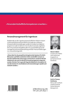 Personalmanagement Fur Ingenieure achterzijde