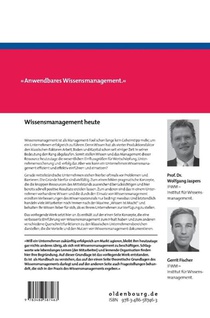 Wissensmanagement heute achterzijde