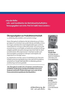 Ubungsaufgaben Zur Produktionswirtschaft achterzijde