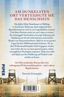 Das Mädchen, das aus Auschwitz floh achterzijde