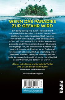 Her Last Summer - Eine verschwundene Frau. Eine Reise ohne Wiederkehr. achterzijde