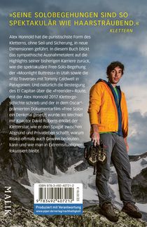 Allein in der Wand - Free Solo achterzijde