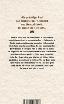 Der Name an der Wand achterzijde