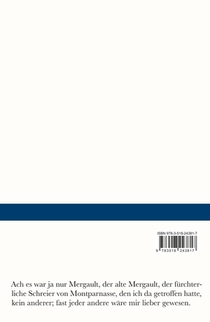 Die vorletzte Station / Die Chronik Dingy achterzijde