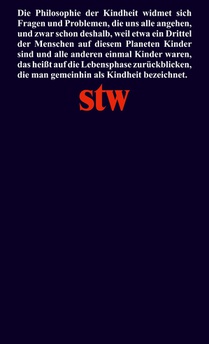 Philosophie der Kindheit achterzijde