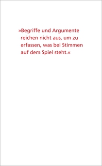 Leben der Stimme achterzijde