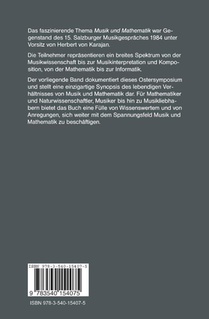 Musik und Mathematik achterzijde