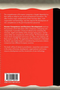 Human Competence and Business Development achterzijde