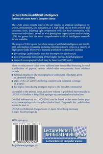 Machine Learning: ECML 2003 achterzijde