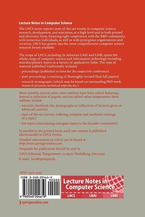 Formal Methods and Software Engineering achterzijde