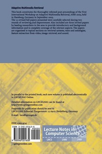 Adaptive Multimedia Retrieval achterzijde