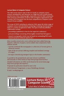 Advances in Intelligent Data Analysis achterzijde