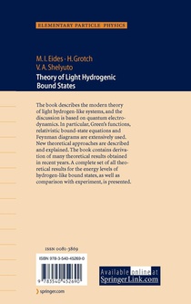 Theory of Light Hydrogenic Bound States achterzijde