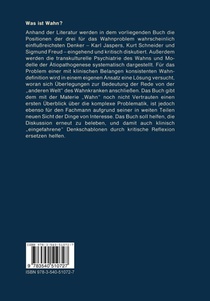 Was ist Wahn? achterzijde