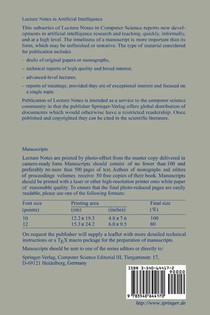 Machine Learning: ECML-98 achterzijde